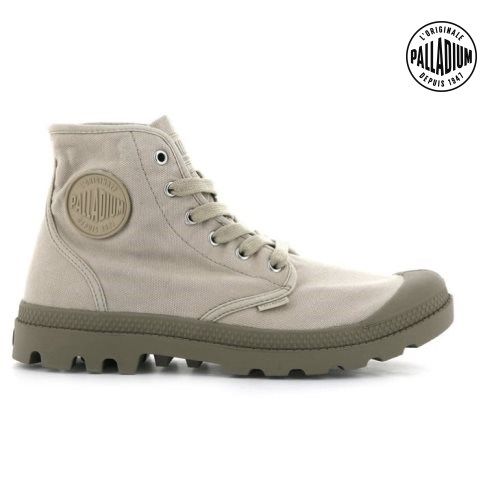 Pánské Boty Palladium Pampa Hi Světle Šedé | CZ DXS-71Y